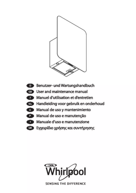 Mode d'emploi WHIRLPOOL AGPA005BW