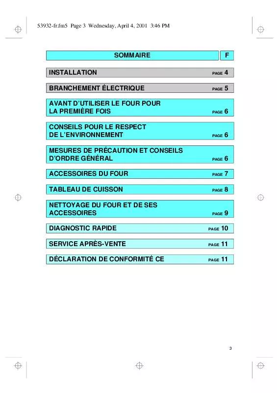 Mode d'emploi WHIRLPOOL AKL 429/CF/01