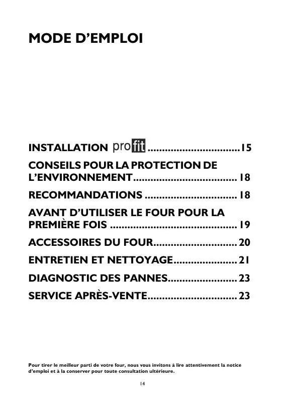 Mode d'emploi WHIRLPOOL AKP 102/NB/02