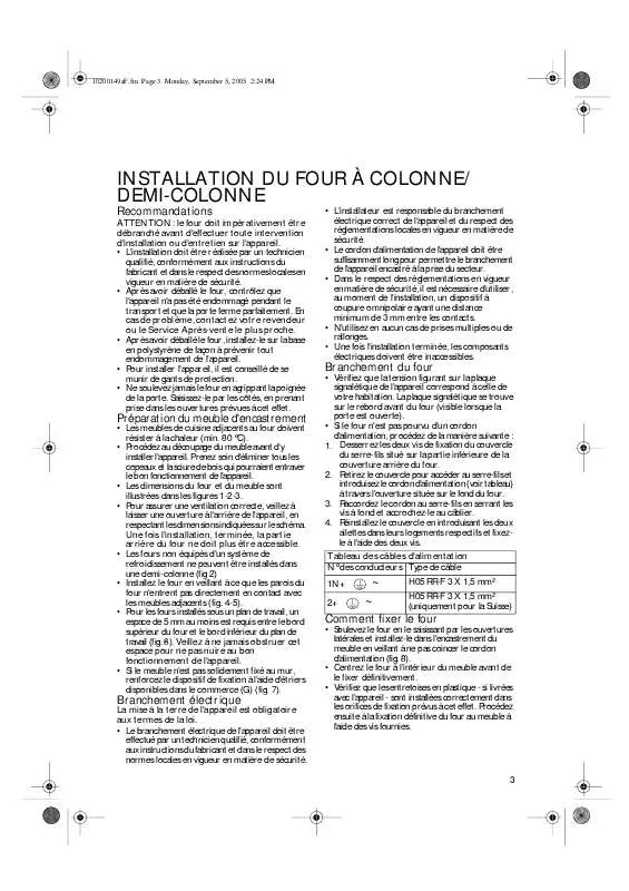 Mode d'emploi WHIRLPOOL AKP 104/IX