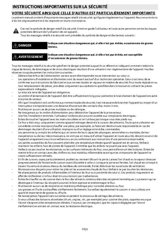 Mode d'emploi WHIRLPOOL AKP 158/IX