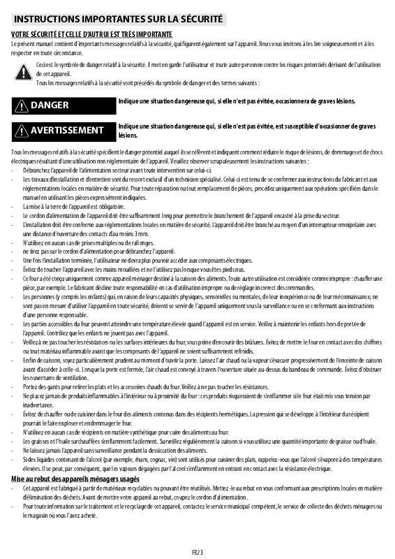 Mode d'emploi WHIRLPOOL AKP 312/NB