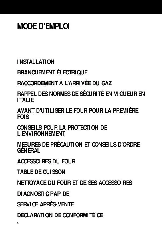 Mode d'emploi WHIRLPOOL AKR 047/WH