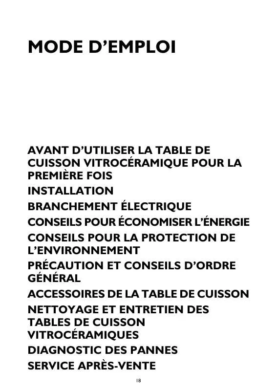 Mode d'emploi WHIRLPOOL AKT 808/NE