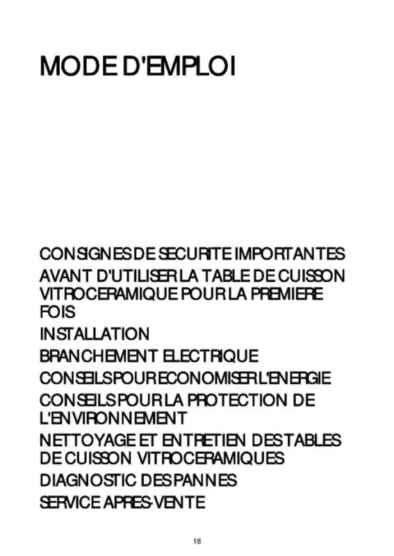 Mode d'emploi WHIRLPOOL AKT8130NE