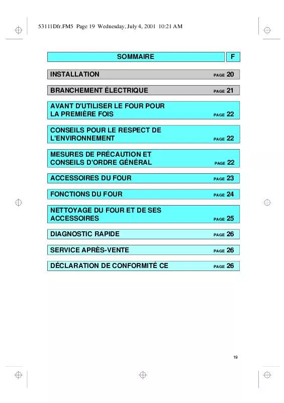 Mode d'emploi WHIRLPOOL AKZ 107 WH