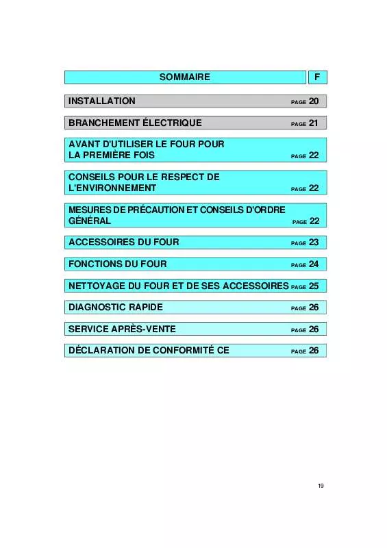 Mode d'emploi WHIRLPOOL AKZ 111/NB