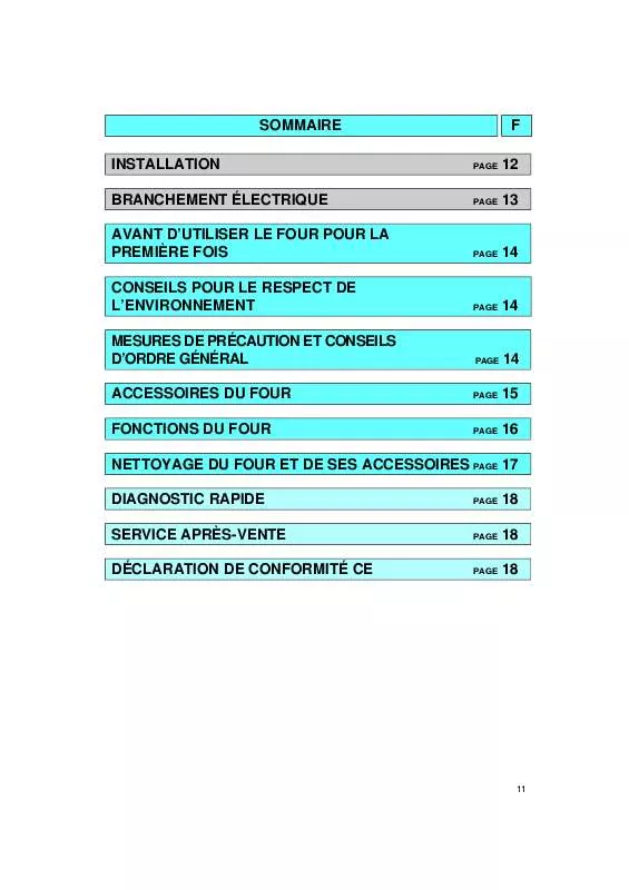 Mode d'emploi WHIRLPOOL AKZ 114