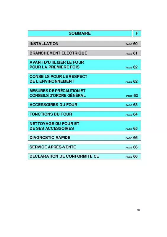 Mode d'emploi WHIRLPOOL AKZ 172 IX