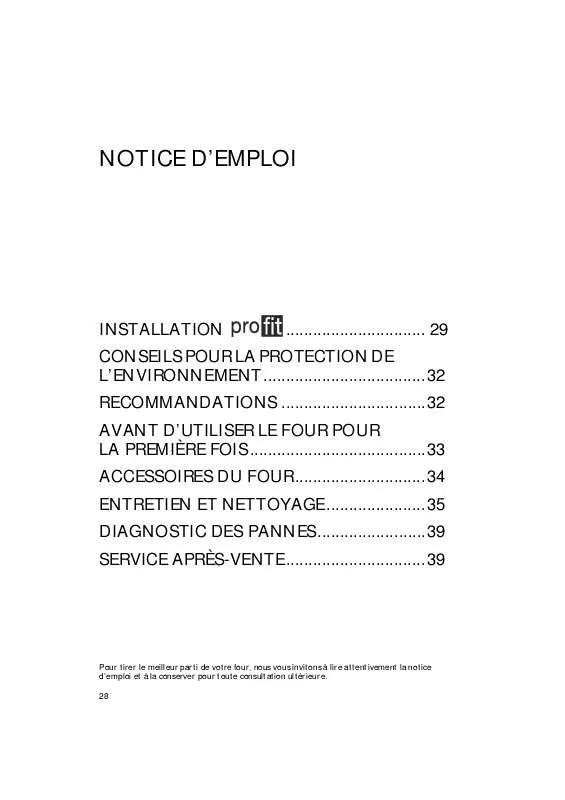 Mode d'emploi WHIRLPOOL AKZ 179/WH