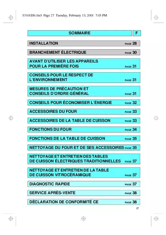 Mode d'emploi WHIRLPOOL AKZ 285/WH