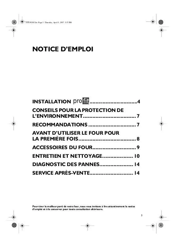 Mode d'emploi WHIRLPOOL AKZ 800/WH