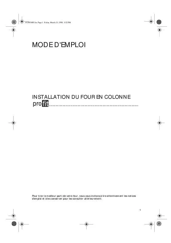 Mode d'emploi WHIRLPOOL AKZ 810/IX