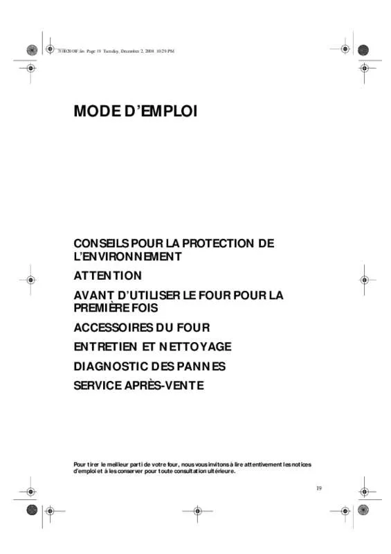 Mode d'emploi WHIRLPOOL AKZ482IX