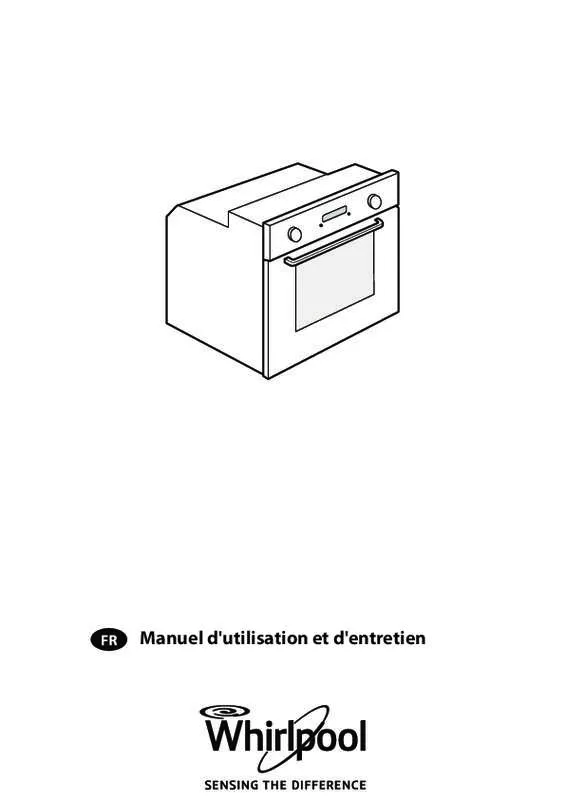 Mode d'emploi WHIRLPOOL AKZ483IX