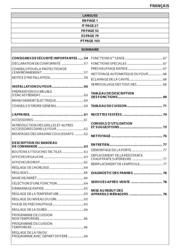 Mode d'emploi WHIRLPOOL AKZ6290IX