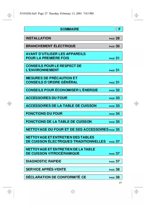 Mode d'emploi WHIRLPOOL AKZ876IX