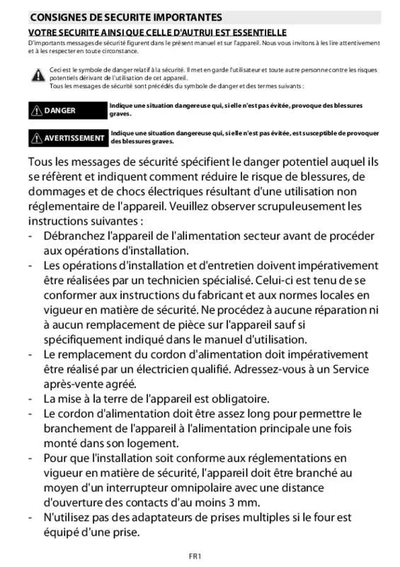 Mode d'emploi WHIRLPOOL AKZM6690IXL