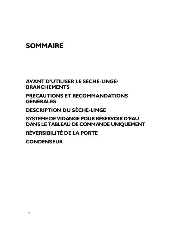 Mode d'emploi WHIRLPOOL AM 3694