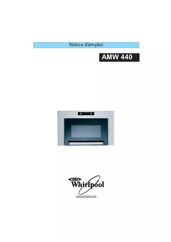 Mode d'emploi WHIRLPOOL AMW 440 WH