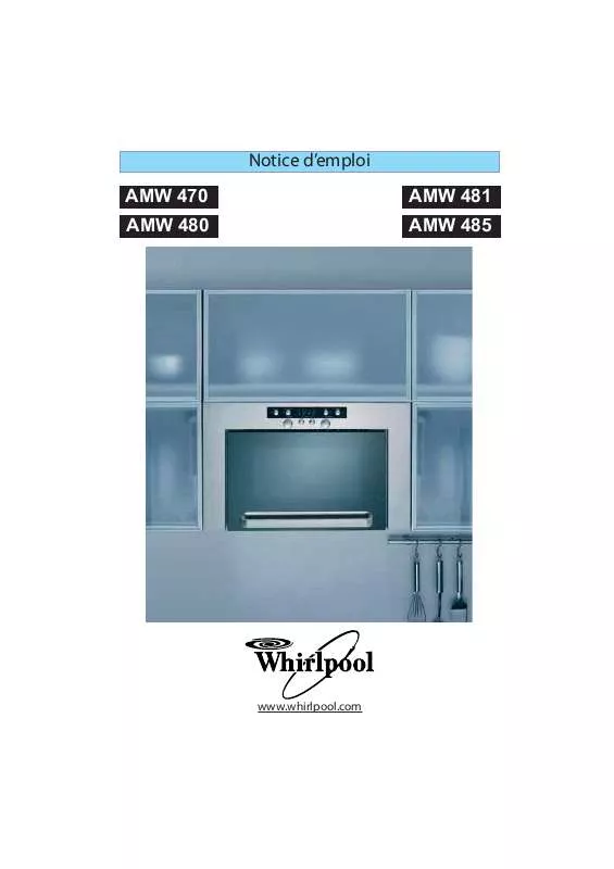 Mode d'emploi WHIRLPOOL AMW 485 WH