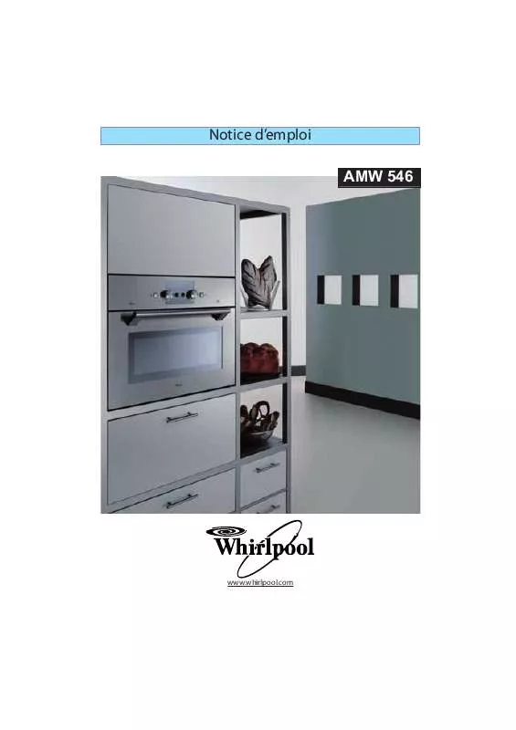 Mode d'emploi WHIRLPOOL AMW 546 TI