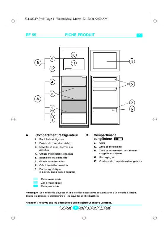 Mode d'emploi WHIRLPOOL ARC 2990