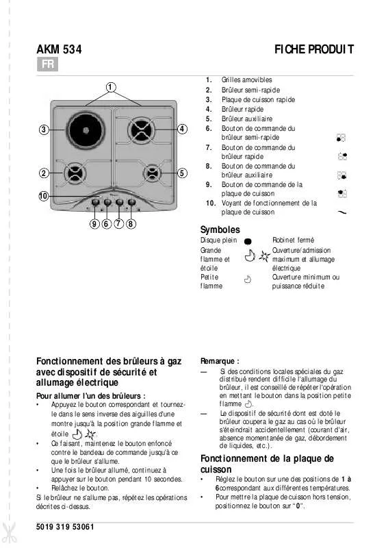 Mode d'emploi WHIRLPOOL AWC 5101