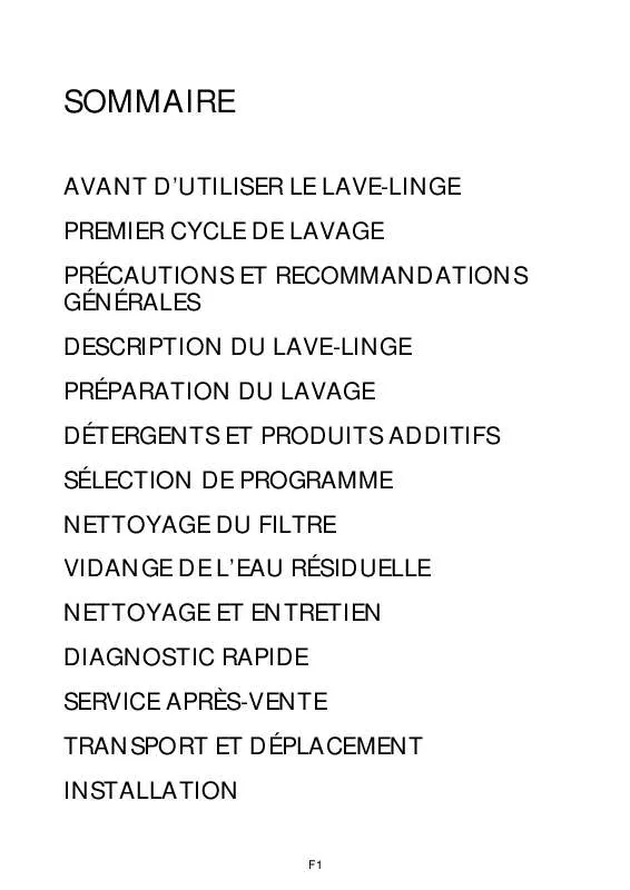 Mode d'emploi WHIRLPOOL AWE 8833