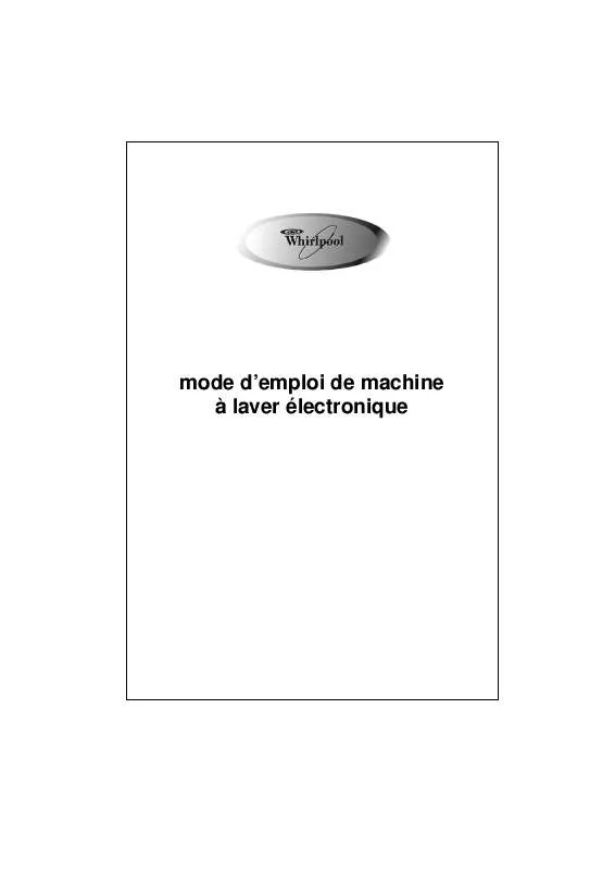 Mode d'emploi WHIRLPOOL AWG 5061/B