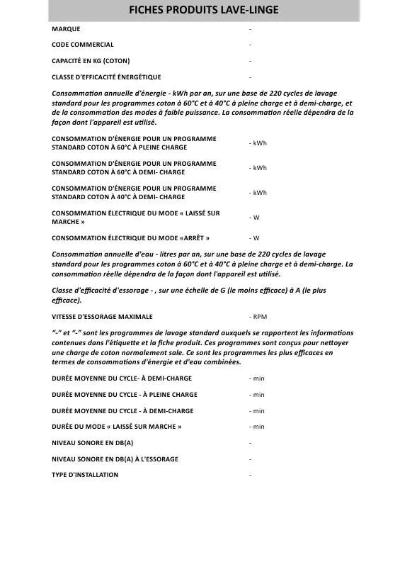 Mode d'emploi WHIRLPOOL AWO/D 9562