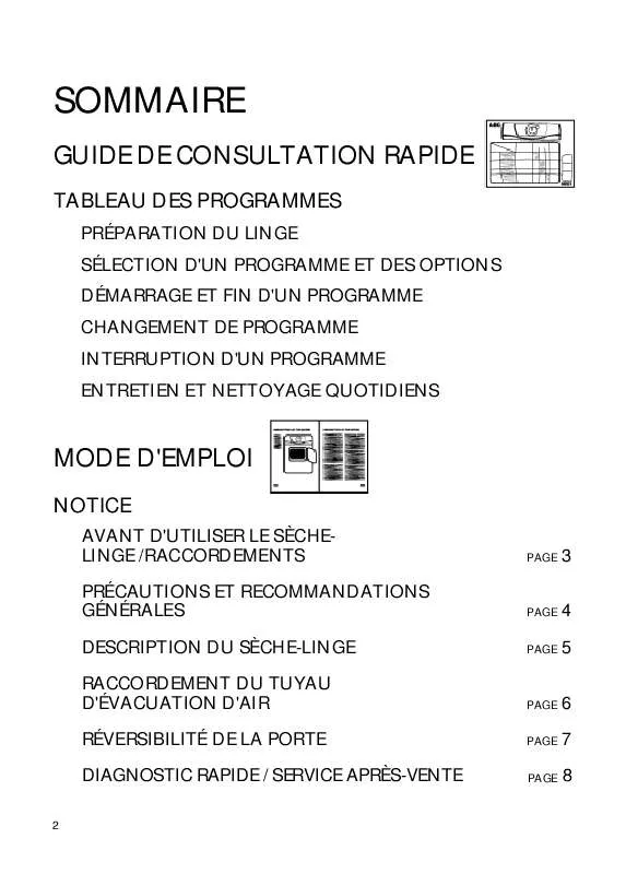 Mode d'emploi WHIRLPOOL AWZ 3413