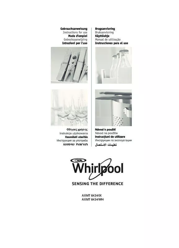 Mode d'emploi WHIRLPOOL AXMT6634WH