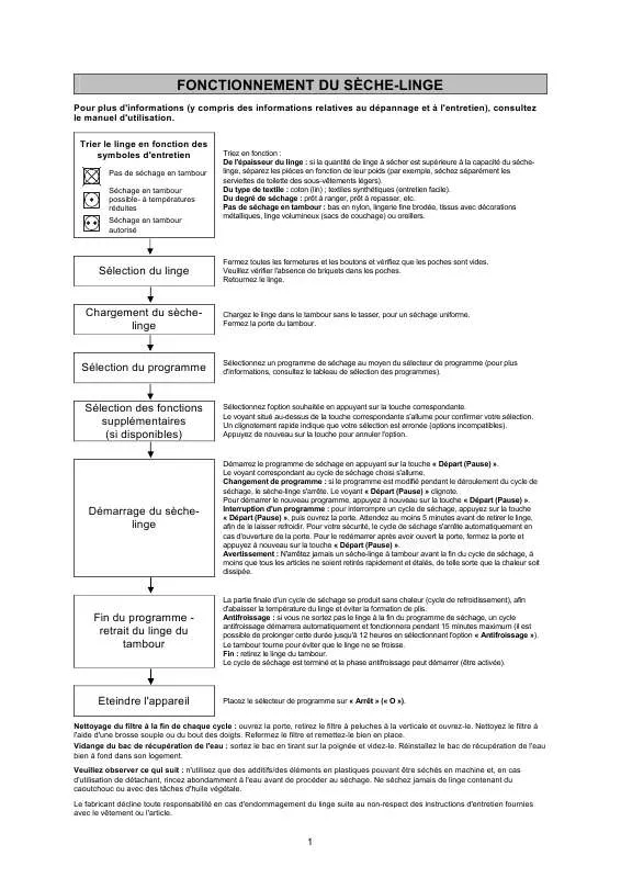 Mode d'emploi WHIRLPOOL AZB 8575