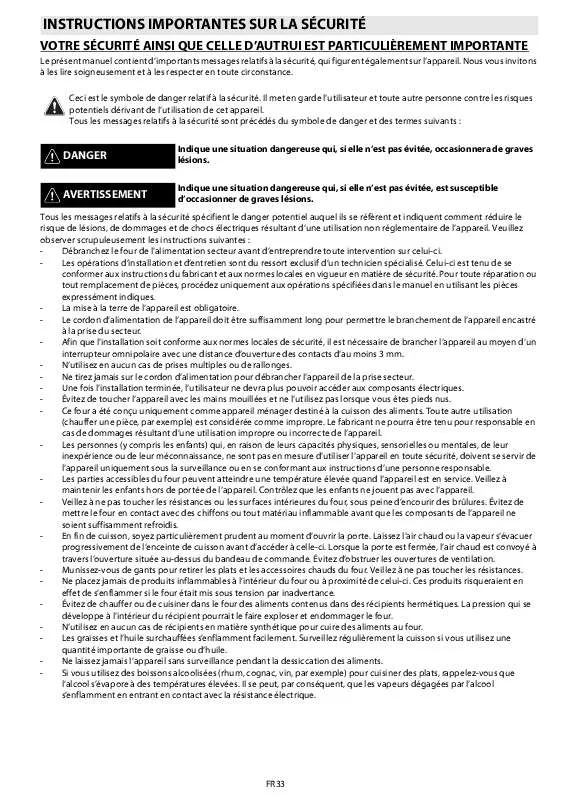 Mode d'emploi WHIRLPOOL BMVE 8200/IN