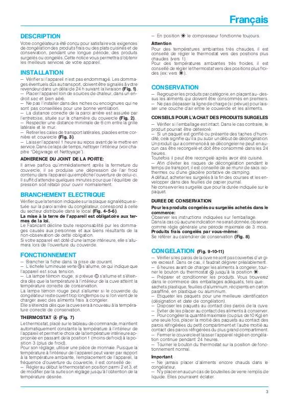 Mode d'emploi WHIRLPOOL CO CCO 22 OS 115