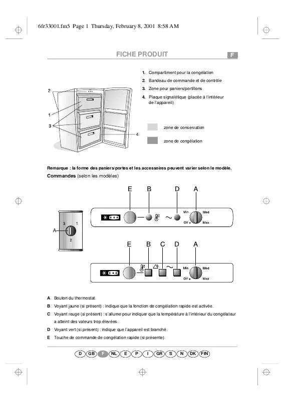 Mode d'emploi WHIRLPOOL CVB 13