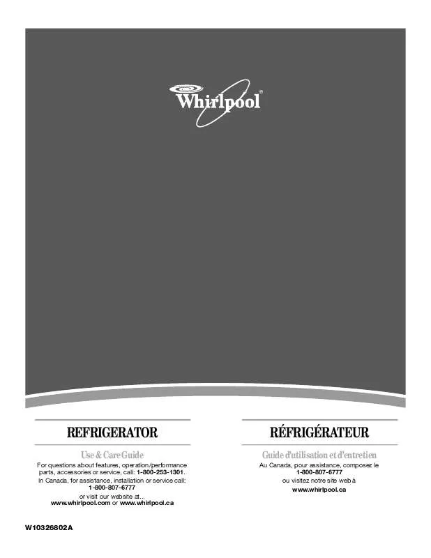 Mode d'emploi WHIRLPOOL EL88TRRWS