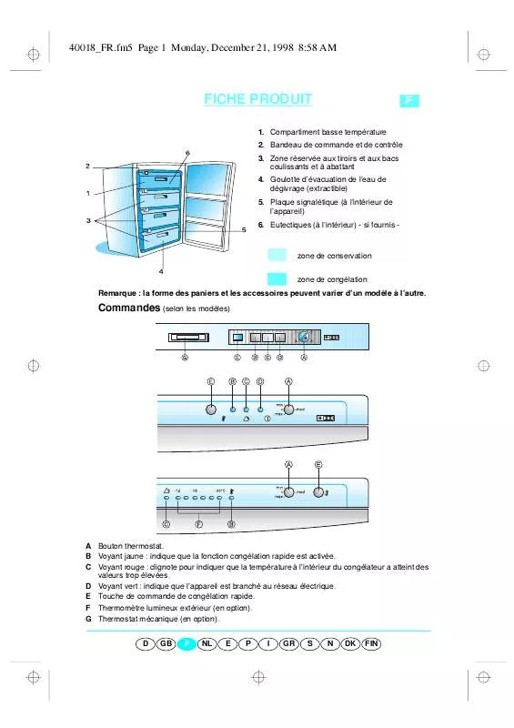 Mode d'emploi WHIRLPOOL GKC 1312/2