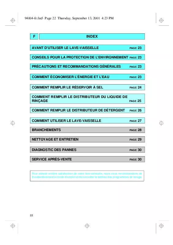 Mode d'emploi WHIRLPOOL GSX 4734 W/S