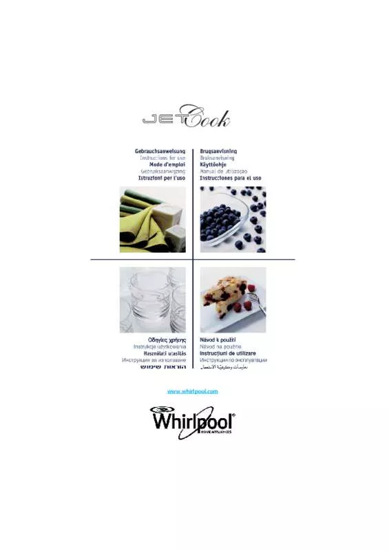 Mode d'emploi WHIRLPOOL JC216WH