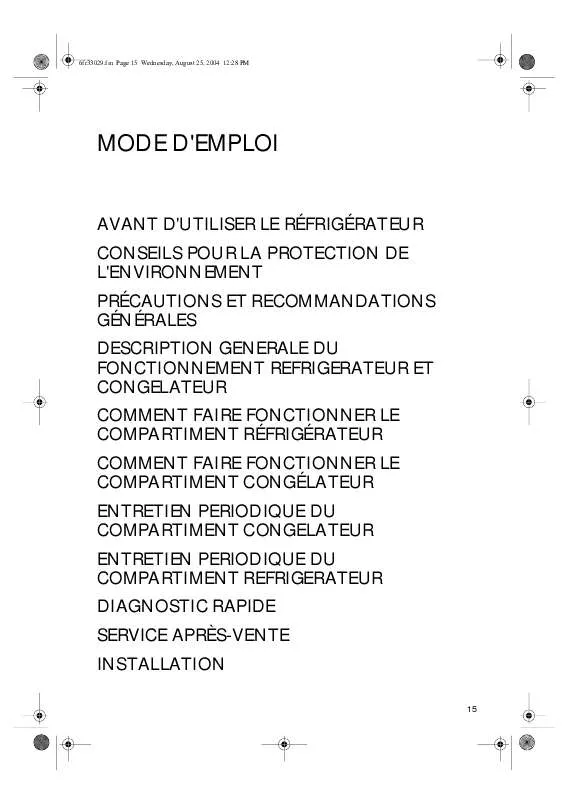 Mode d'emploi WHIRLPOOL KGIE 3229 A LH