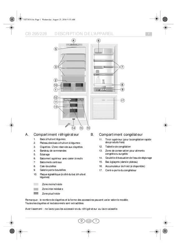 Mode d'emploi WHIRLPOOL KGIE 3229 A