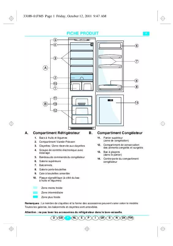 Mode d'emploi WHIRLPOOL KGIF 3258/2