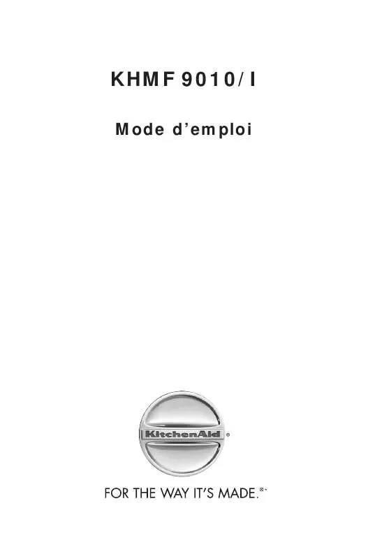 Mode d'emploi WHIRLPOOL KHMF 9010/I