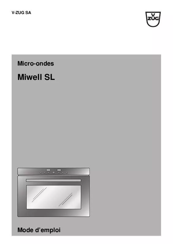 Mode d'emploi WHIRLPOOL MW-SL/60-A