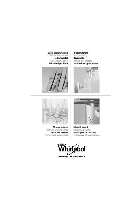 Mode d'emploi WHIRLPOOL MWO61601