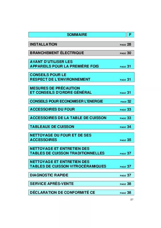 Mode d'emploi WHIRLPOOL OBU 246 S