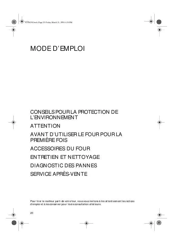 Mode d'emploi WHIRLPOOL OV B11 W