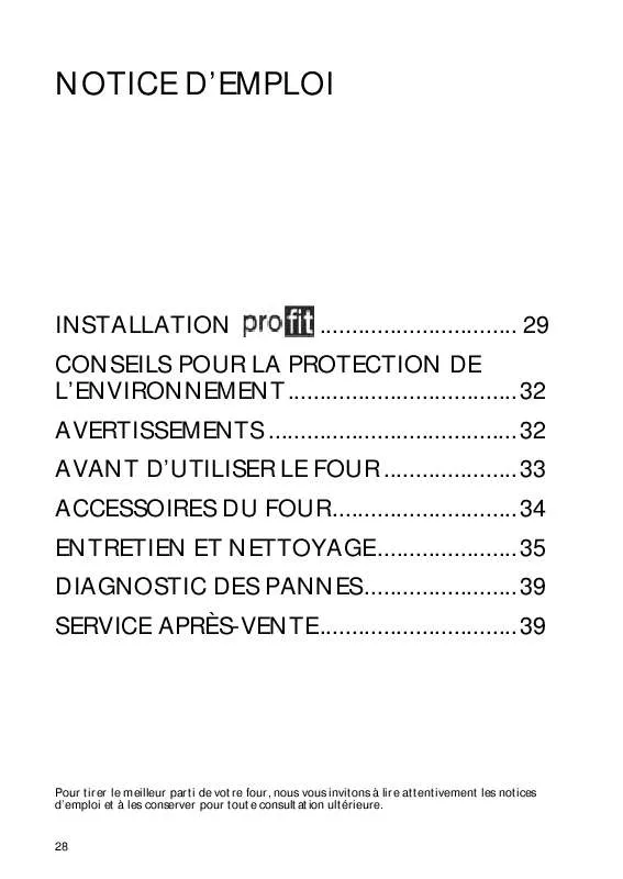 Mode d'emploi WHIRLPOOL OV D10 S